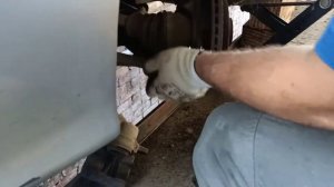 Замена ступичного пошипника Рено Меган 1.