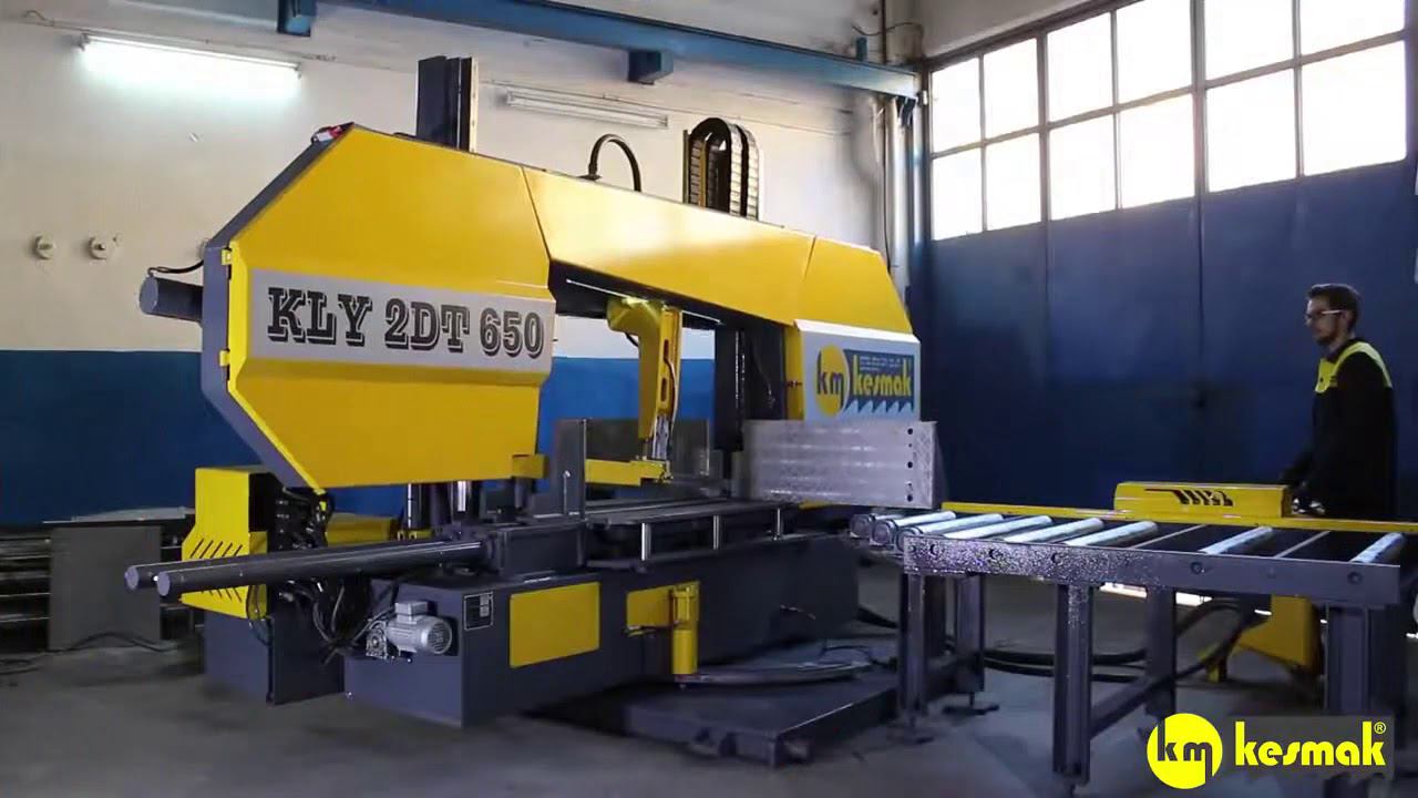 Полуавтоматический ленточнопильный станок KESMAK KLY