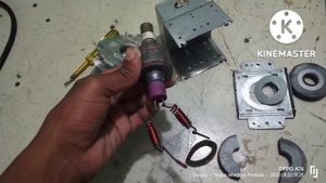 magnetron 2m214 39f LG high voltage microwave radiation parts open