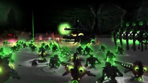 Necrons vs Chaos Demons: Dawn of War - Unification mod Survival | Warhammer 40k