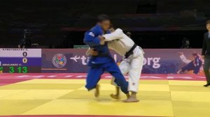 World Judo Championships Seniors Hungary 2021 KYRGYZBAYEV Gusman VS ABULADZE Yago - FINAL