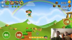 Серия 2 | Дети играют в Lep's World 2 ?? Игра Гномики против Рыцаря босса | ДЕДУШКА ПОВИДЛО Марио