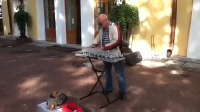 Поющие бокалы в Летнем саду