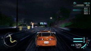 NFS Carbon | Brian's Supra Vs Angie, Kenji And Wolf | Remastered Carbon Version | 4K Race