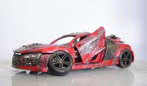 Реставрация модели авто Audi R8 \\ Крутые идеи для подростков!
