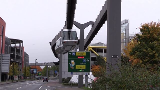 Düsseldorf International Airport H-Bahn SkyTrain Monorail