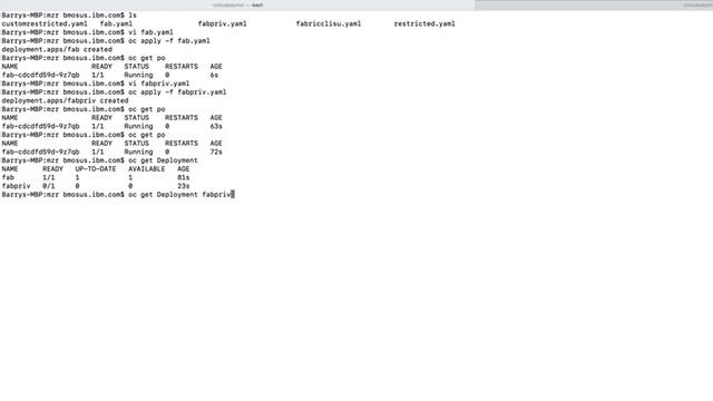 Bringup Lab Understanding OpenShift Security Context Constraints смотреть онлайн