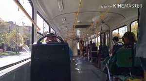 Поездка на трамвае Татра мтта #10 #30478 КРАСНЫЙ