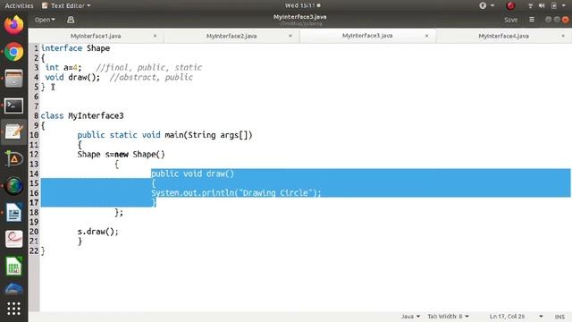 Interface in Java with Example | Multiple Inheritance in Java using Interface | Interface and Class смотреть онлайн