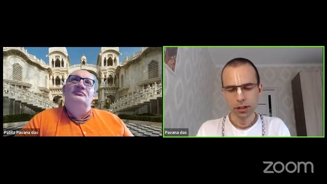 Е.М. Патита Павана д. и Павана д. | Прабхупада саджатия. Интервью