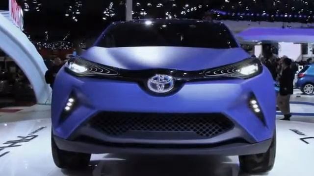 NEW 2016 TOYOTA C-HR Concept Image - The Paris Motor Show смотреть онлайн