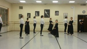 Открытый урок по танцу - Павана ( 22.12.13 )