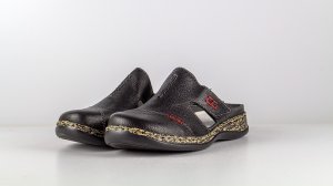 Сабо Rieker женские черные 46362-00