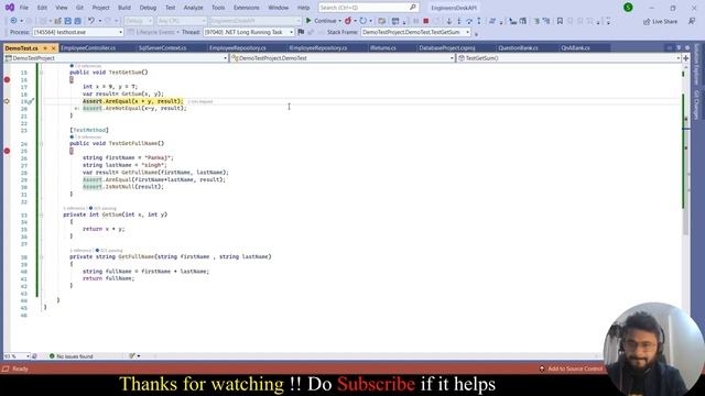C# Unit Testing with Moq under 10 minutes | Basics of Unit Testing and Mock Testing