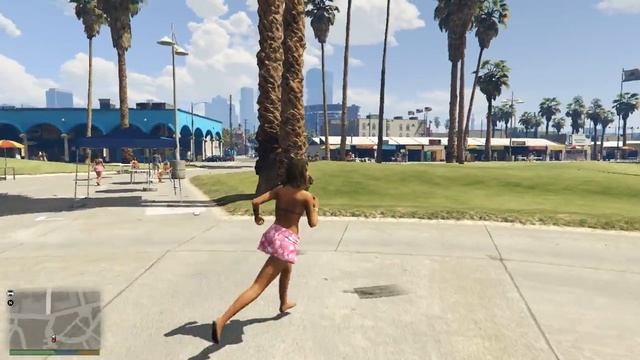 GTA 5 девушка на пляже смотреть онлайн