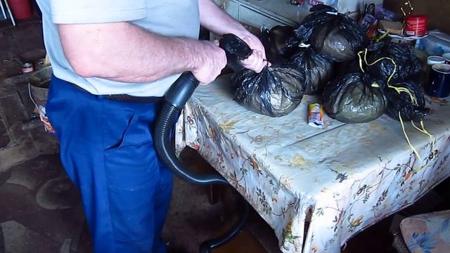 заготовка капусты в мешки для мусора смотреть онлайн