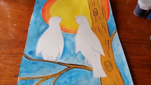 Урок Весенний рисунок смотреть онлайн