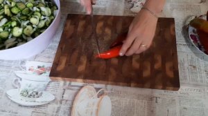 Салат Нежинский из огурцов, на зиму без стерилизации