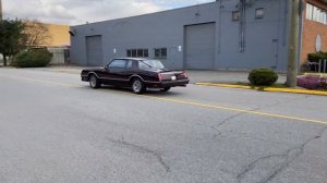 BringATrailer - 1986 Chevrolet Monte Carlo SS Outside Drive by Turn Video