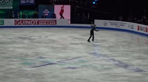 Ilia Malinin Six Quads at the ISU World Figure Skating Championship in Montreal on 3/23/2024