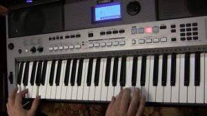 Розовые Розы на синтезаторе Yamaha PSR E443