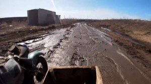 Покатушки на Урале по весенней грязи