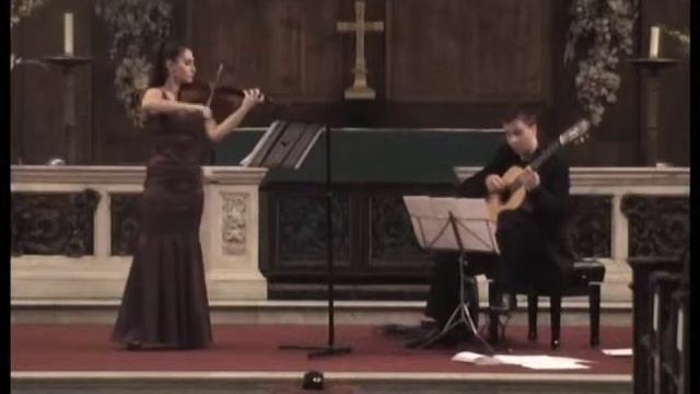 Nazrin Rashidova and Stanislav Hvartchilkov | MOZART - Duo in G, K.423 (arr. Eliot Fisk) (1) смотреть онлайн
