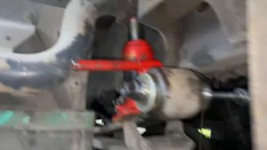Запрессовка сайленблока задней рессоры атего 818