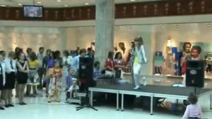 на большом воздушном шаре