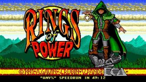 Спидран «Rings of Power» в категории «Any%» за 49:12 [WR]