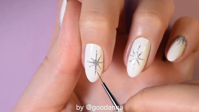 ИДЕАЛЬНЫЙ БЕЛЫЙ || Простой зимний маникюр с гель лаками Lovely смотреть онлайн