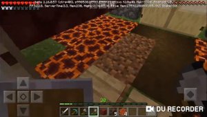 Сделал синий огонь в Minecraft выживания 3 часть