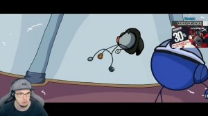 Джо Джо в Генри стикмане?! Реакция Майни