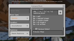 Minecraft: Bedrock Edition/Xbox One/MCPE |  World Edit Command Block Creation Tutorial