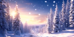 Падал снег...(Snow was falling) Удивительно красивая зимняя мелодия.