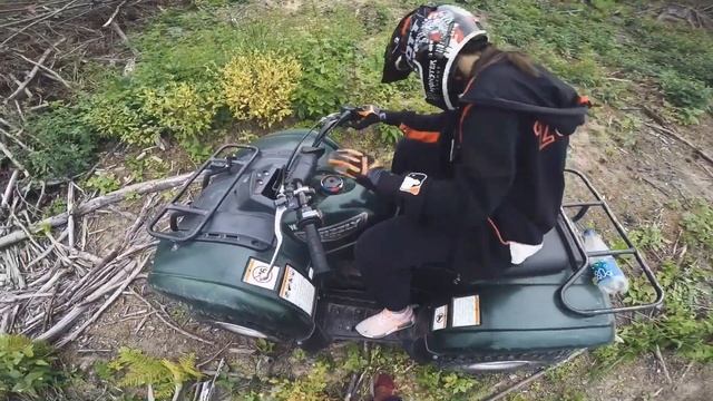 ПРОХВАТ ПО НОВОЙ ПРОСИКЕ. Поиск мест для покатушек Yamaha grizzly 125 и BSE-ph10 125e смотреть онлайн