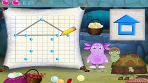 Лунтик. Учится рисовать(Часть 8). Развивающие игры для детей