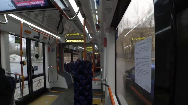 Трамвай 7760 по 55 от Политехнической к пл. Мужества СПб 14-*: 71-932 Невский 7760 по №55 (29.02.24 смотреть онлайн