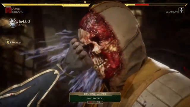 MK 11 Liu kang Get Chucked Brutality Montage