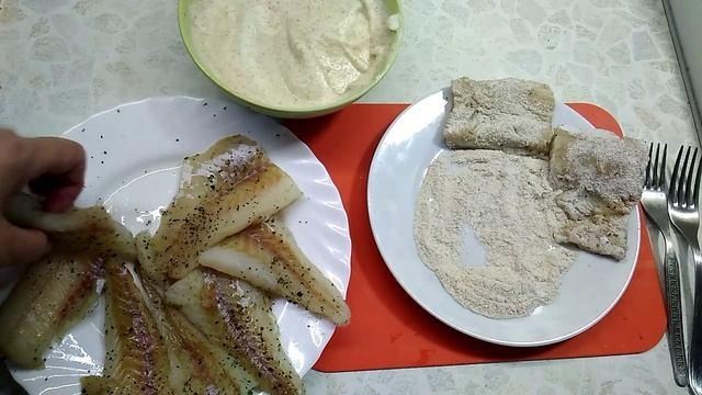 Филе минтая в супер кляре! Это очень вкусно!!!