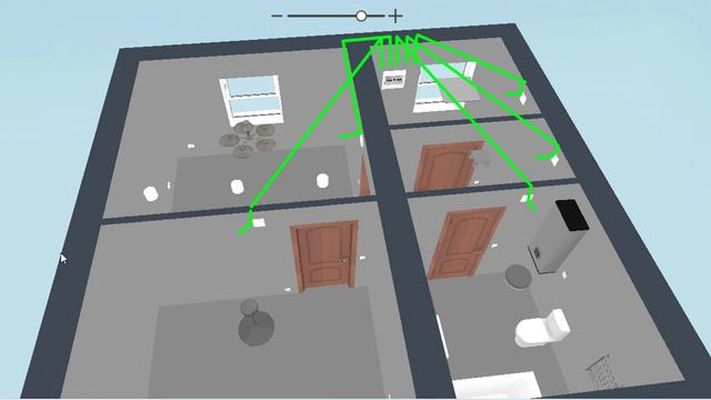 Электрика в квартире или доме то есть разводка электрических проводов.
