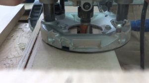 kubica k6700 врезка петель двумя фрезерами "Makita"