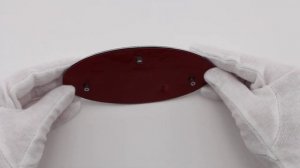 Эмблема Kia на капот и на багажник 130x65 мм