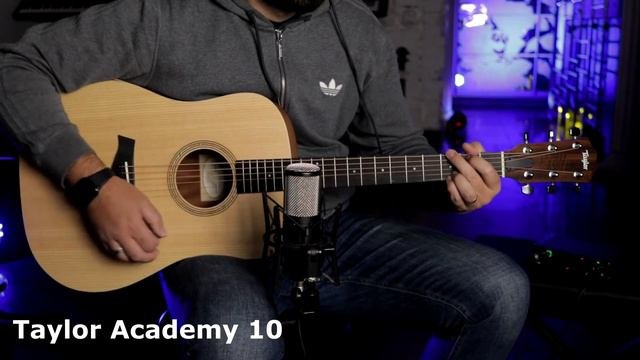 Taylor 110e VS  Taylor Academy 10  - Acoustic Battle  #6