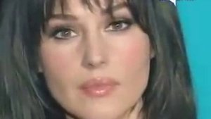 Monica Bellucci con Eros Ramazzotti