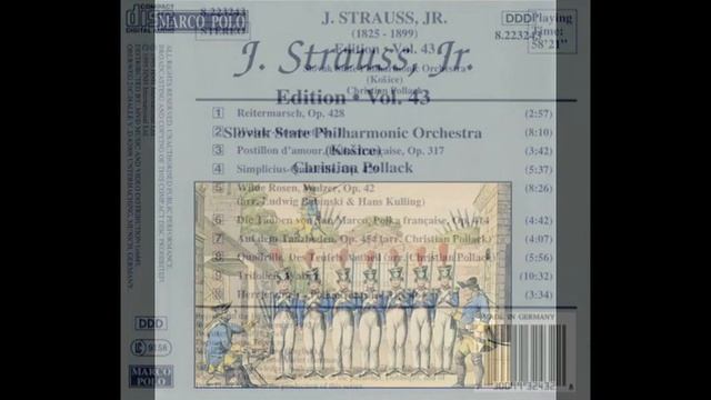 Johann Strauss II, The Complete Orchestral Edition-CD-43 смотреть онлайн