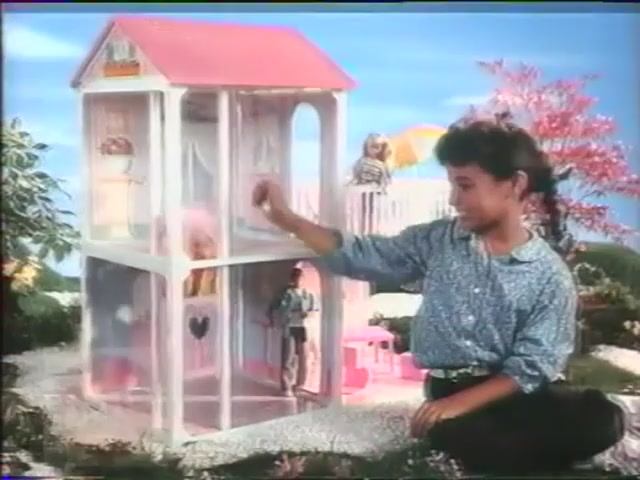 1992 Реклама Дома Барби Маттел  Barbie's House