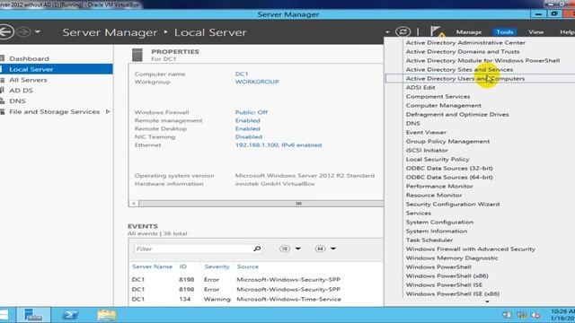 How to Remove Active Directory in Server 2012 R2 in Hindi смотреть онлайн