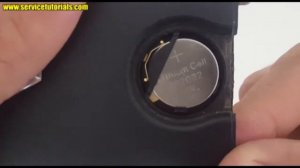 How to replace / change remote central locking key card battery Renault Fluence, Megane, Clio