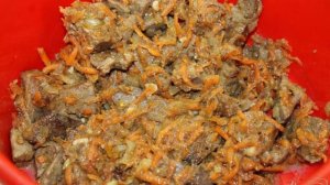 Жареные пирожки с свиной печенью